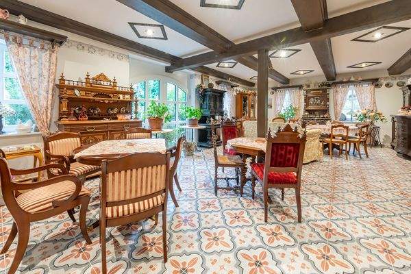 ehemaliger Frühstücksraum