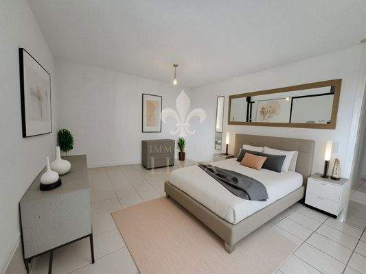 Schlafzimmer - Digitales Staging