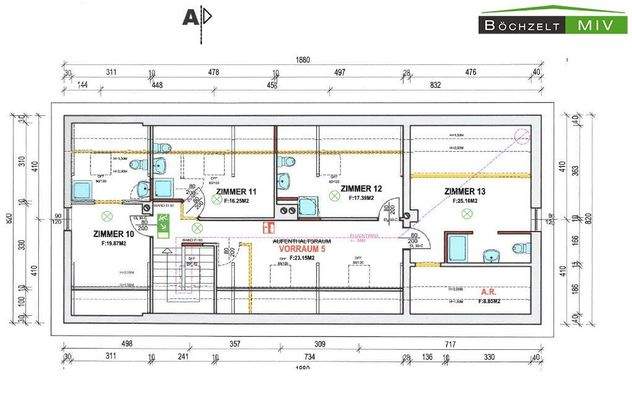 Grundriss Dachgeschoss