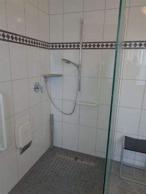 Die begehbare Dusche