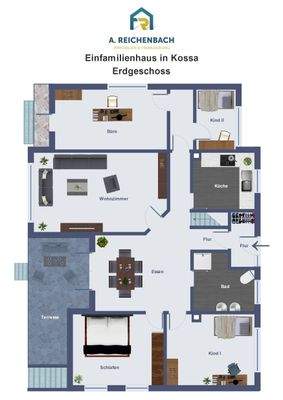 Grundriss Edgeschoss