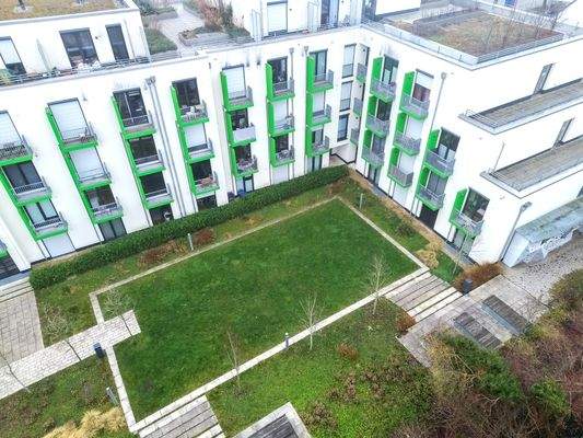 Hausansicht l Innenhof