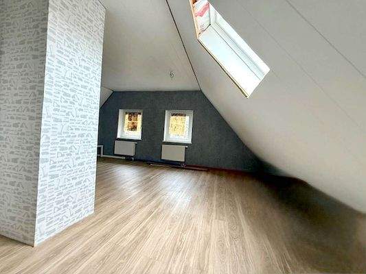 Obergeschoss bereits modernisiert