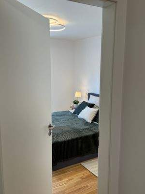 Schlafzimmer (Musterwohnung)