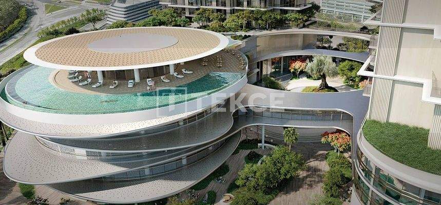 Apartments with Golf and Skyline Views in Jumeirah Islands Dubai