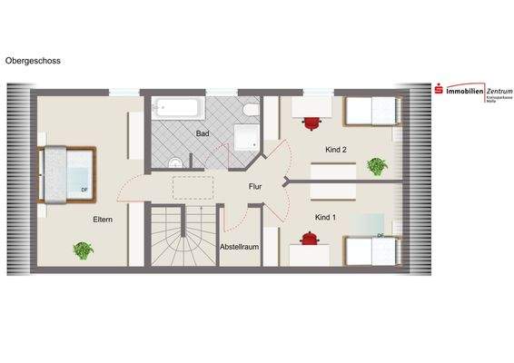 Grundriss Obergeschoss