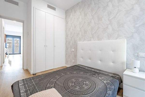 Eines von 2 Schlafzimmern