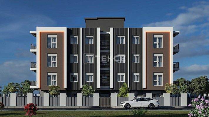 2-Bedroom Apartments with Separate Kitchens in Antalya Kepez