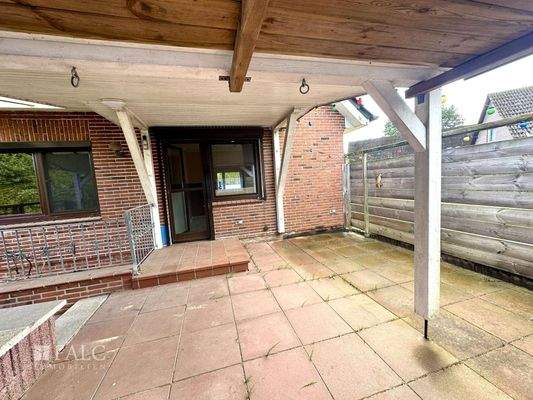 Überdachte Terrasse