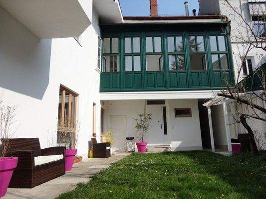 Garten im Vorfrühling