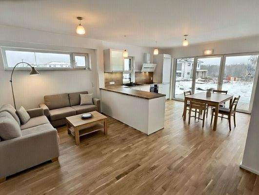 Wohnen/Essen/Küche animiert