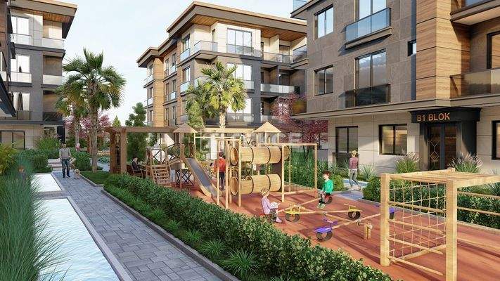 Spacious Apartments 1.4 Km from the Marina in Beylikdüzü İstanbul