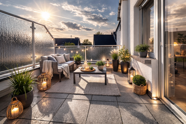 Einrichtungsbeispiel Balkon