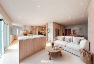 Virtual - Staging - Wohn/Koch - Essbereich