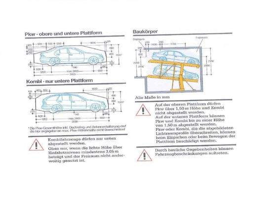 Maße und Beschreibung