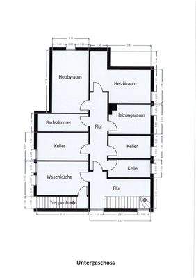 Grundriss - Untergeschoss
