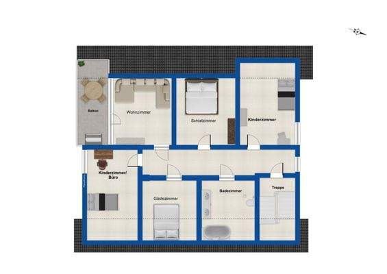 Grundriss Dachgeschoss