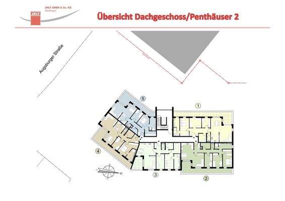 Die Lage zur Augsburger Straße