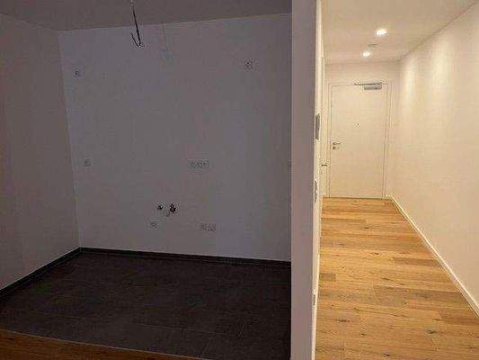 Offene Küche und Eingangsbereich