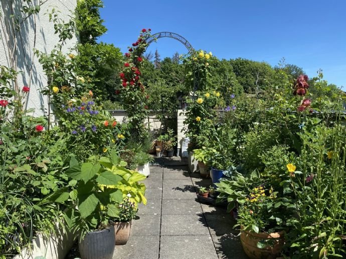 Dachterrasse mit Panoramablick