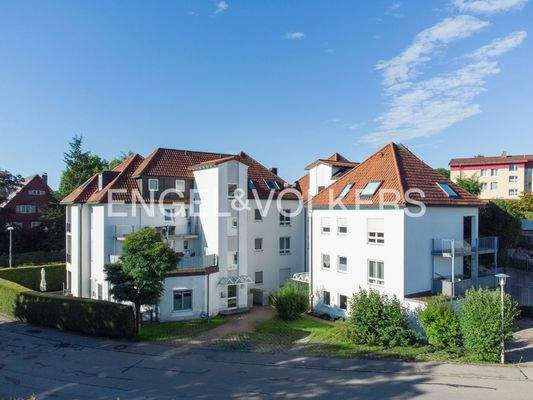 Modernes Gebäudeensemble