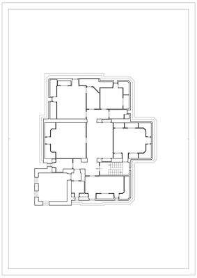Planimetria piano secondo Villa Stefania