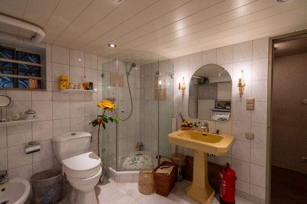 Badezimmer im Keller