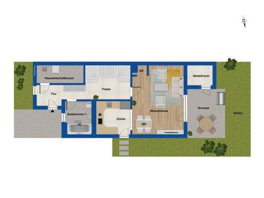 Grundriss Erdgeschoss