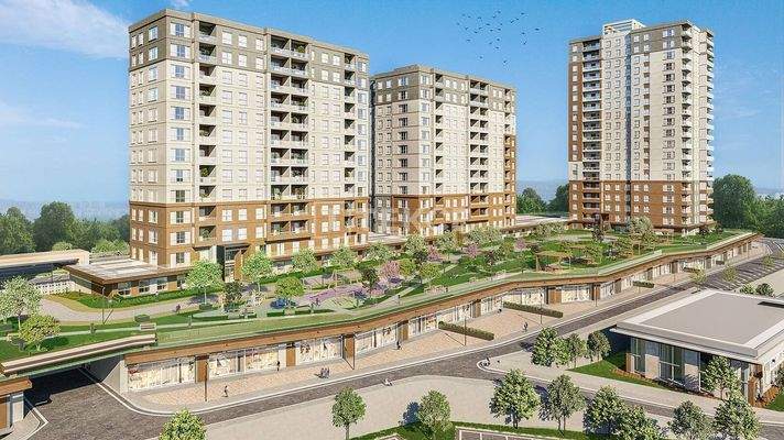 Apartments with Lake View in Avcilar Istanbul