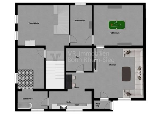3585 Grundriss KG 