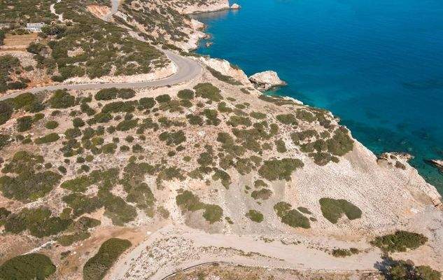 Kreta, Kalo Chorio: Einzigartiges Grundstück am Meer für erstklassige Investitionsmöglichkeit zu verkaufen