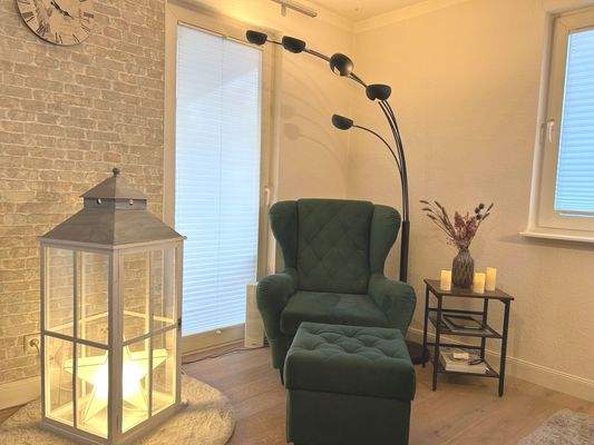 kleine Leseecke im EG