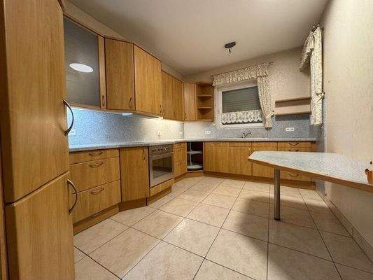 eingerichtete Küche