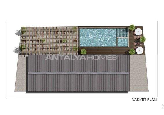 Elegant Flats 400 m from the Sea in Alanya Center