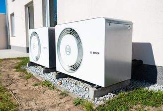 Luft-Wärmepumpe von Bosch