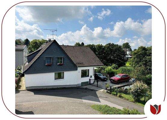 Blick auf das Anwesen