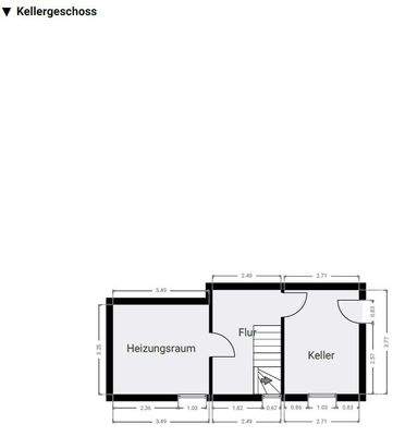 Grundriss Keller