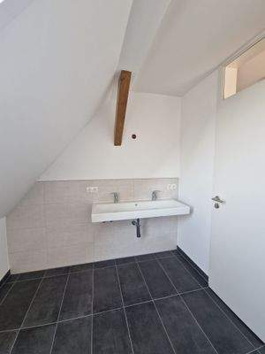 Doppeltes Waschbecken im Bad