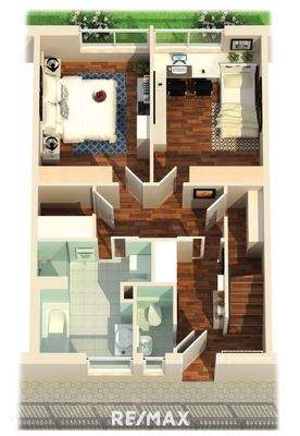 Plan unteres Geschoß