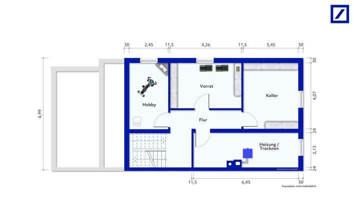 Grundriss Untergeschoss