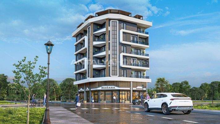 Stylish Apartments in a Complex near the Sea in Alanya Mahmutlar