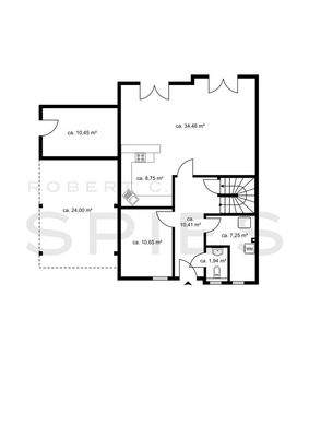 Aufteilung Erdgeschoss