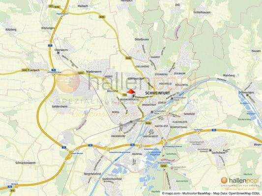 Geolyzer Kartenausschnitt