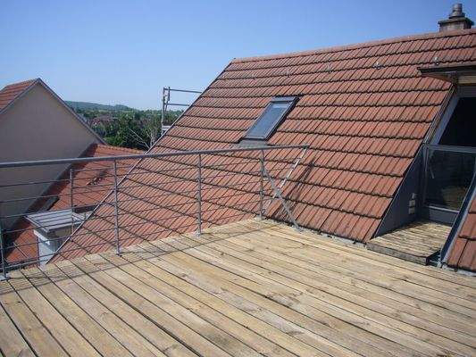 Dachterrasse - 2. DG.