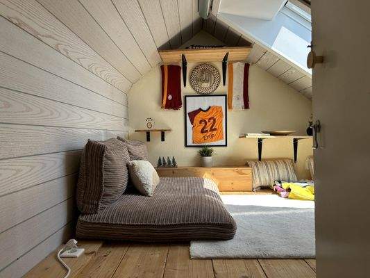 Nutzfläche im Spitzboden