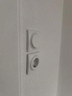 Detail: Lichtschalter