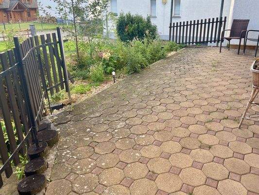 Terrasse am Wohn-/Esszimmer