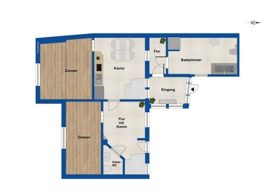 Grundriss Erdgeschoss