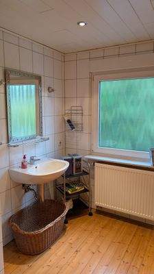 Gäste-WC mit Dusche im EG