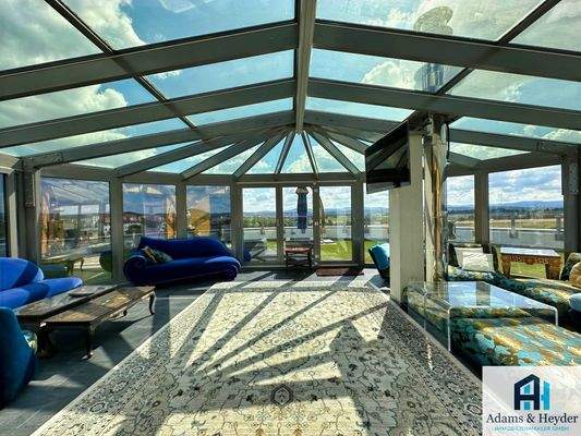 Wintergarten Dachterrasse Bild 2